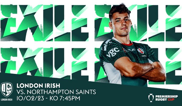London Irish v Northampton Saints: Digital Programme